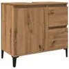 Waschbeckenunterschrank Artisan-Eiche 65x33x60 cm Produktbild-Vorschau 1