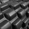 Schwarze Faszienrolle Massagerolle Foam Roller Fitnessrolle Produktbild-Vorschau 4