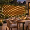 2X2m 144 lampki LED siatka świetlna siatka ciepła biel 8 Podgląd zdjęcia produktu 6
