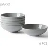 Teller set 6er Ø20 cm Keramik Suppenteller Suppenschüssel Produktbild-Vorschau 1