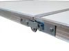 Campingtischtisch Weiß 120 x 60cm Klapptisch Aluminium mit Produktbild-Vorschau 4