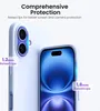 iPhone 16 Hülle Silikon 6,1 Zoll Stoßfeste Schutzhülle Case Produktbild-Vorschau 4