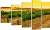 Bild auf Leinwand - Leinwandbild - Landschaft Weinberg Produktbild-Vorschau 1