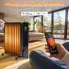 Izrielar olejový radiátor 2500W 11 žeber s LCD displejem Náhled obrázku produktu 3