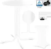 VESKA® Gastro Stehtisch Ø 80cm inkl. Husse, Bistrotisch Produktbild-Vorschau 1