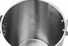Close-up view of the interior of a stainless steel kettle, showing measurement markings. Podgląd zdjęcia produktu