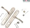 KOTARBAU Türdrücker 90 mm WC Türgriff Satin Türbeschlag Produktbild-Vorschau 6