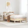 vidaXL Massivholzbett ohne Matratze 120x200 cm Kiefernholz Produktbild-Vorschau 2