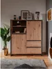 Calicosy - Credenza alta a 2 ante e 3 cassetti L120 cm - Anteprima dell’immagine prodotto 7