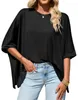 Oversize-T-Shirt für Damen mit Fledermausärmeln, Produktbild-Vorschau 1