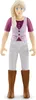 A toy figurine of a woman dressed in riding attire. Produktbild-Vorschau