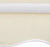 vidaXL Markisenbespannung Canvas Creme 3 x 2,5 m (ohne Produktbild-Vorschau 2