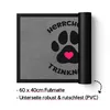 Herrchens Trinknapf Fußmatte Hund Hunde Pfote Liebe Produktbild-Vorschau 2
