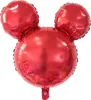 Folienballon Maus, Mouse, rot, ca. 45 cm, für Luftbefüllung Produktbild-Vorschau 1