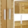 relaxdays Waschmaschinenschrank, 10020299_0 braun 3 Produktbild-Vorschau 8