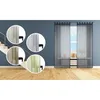 A room with a staircase and curtains in different colors. Produktbild-Vorschau