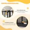 Bezpečnostní branka PawHut pro psy, zábrana, 74-94 cm, Náhled obrázku produktu 4