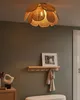 BELIANI závesná lampa prírodný ratanový odtieň železná Náhľad obrázku produktu 2