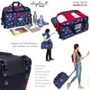 Trolley Tasche Damen Reisetrolley Weekender Duffle Bag Produktbild-Vorschau 4