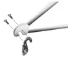 Taquet de dérailleur Union GH-039, argent, AS Voir les images du produit 7