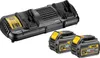 DEWALT Flexvolt DCB132T2 zestaw startowy 2x akumulator 54V Podgląd zdjęcia produktu 4