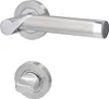 A product shot of a door handle and a lock mechanism against a white background. Produktbild-Vorschau