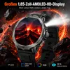 2026 Herren Militär-Smartwatch mit 1,85" AMOLED und 75 Produktbild-Vorschau 7