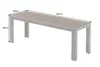 riess-ambiente Moderne Gartenbank DESIGNO 130cm dunkelbraun Produktbild-Vorschau 4