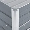 vidaXL Lit surélevé de jardin Acier galvanisé 100x40x45 cm Voir les images du produit 5