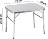 Merkloos Campingtisch - klappbar - 75 x 55 x 70 cm - Produktbild-Vorschau 7