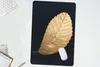 MuchoWow® Mauspad Mousepad Gold - Blätter - Schwarz - Produktbild-Vorschau 5