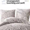 Bettwäsche 200x220 cm. 3 teilig set, beige, 100% Produktbild-Vorschau 3