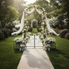 Relaxdays rozenboog van metaal, ronde boog met poort en 2 Productafbeelding-voorbeeld 7