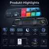 Auto Dashcam Kamera Vorne Hinten 10 Zoll Touchscreen Produktbild-Vorschau 8