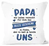 Kissen-Bezug Spruch Für dich das Beste Geschenk zu finden Produktbild-Vorschau 1