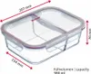 Westmark Glas-Frischhaltedose 980 ml, mit 2 separaten Produktbild-Vorschau 6