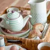 Bloomingville Teekanne Patrizia, Farbe Grün, aus Steingut, Produktbild-Vorschau 3