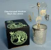 Glas-Karussell-Windlicht - Baum des Lebens silber HxD Produktbild-Vorschau 2