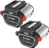 2-Pack 18V 4000mAh Li-ion Cordless Battery Batterie sans Voir les images du produit 14
