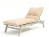 Cuscino per lettino prendisole 185x55cm Beige chiaro Anteprima dell’immagine prodotto 6