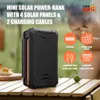 Linomag® Solar Power Bank, 8000 mAh, 4 panely, 1x Lightning Náhled obrázku produktu 2