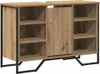 vidaXL Szafka pod umywalkę Artisan dąb 91 x 35 x 60 cm Podgląd zdjęcia produktu 1