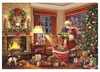 CLEMENTONI Puzzle 1000 HQC Santa's Visit 39924 Náhled obrázku produktu 2