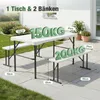 Sekey Bierzeltgarnitur Klappbar 3-teilig 110cm Produktbild-Vorschau 6