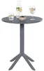 CLP Gartentisch Lacota rund 60 cm wetterfest UV-beständig Produktbild-Vorschau 1
