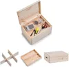 Zeller Set Allzweckkiste, 3 tlg., Kiefernholz, mit Deckel, Produktbild-Vorschau 1