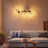 ZMH LED plafondspot met 3 lampen, zwart, E14, metalen Productafbeelding-voorbeeld 8