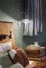 Wandlampe Keramik Metall E27 28 cm hoch in Schwarz Silber Produktbild-Vorschau 3