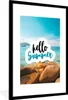 MuchoWow® Gerahmtes Poster Sprichwörter - Sommer - Steine Produktbild-Vorschau 1