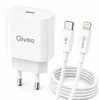 Ladekabel Schnell Ladegerät USB C für iPhone 11, 12, 13, 14 Produktbild-Vorschau 1